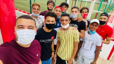 Photo of لاعبو أمل الوداد بالفريق الأول