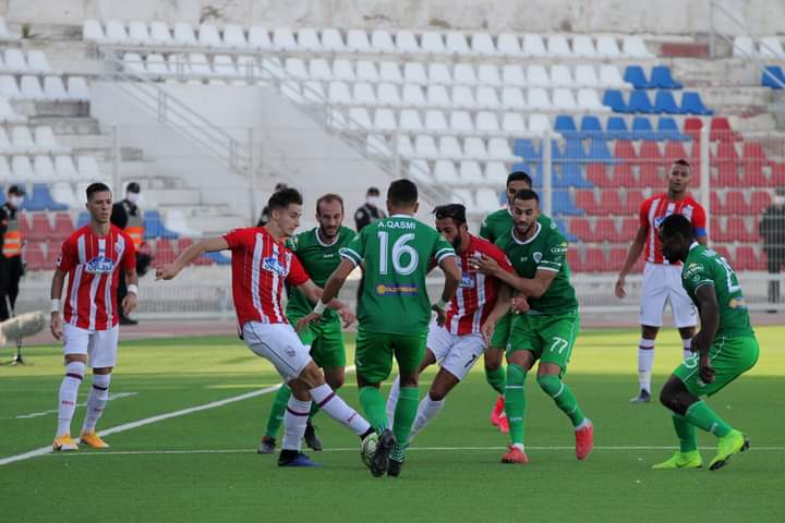 "الماط" يقسو على المولودية برباعية ويرتقي للمركز السابع