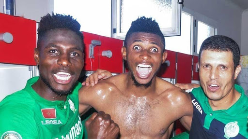 نغوما حاضر مع الرجاء ضد الزمالك