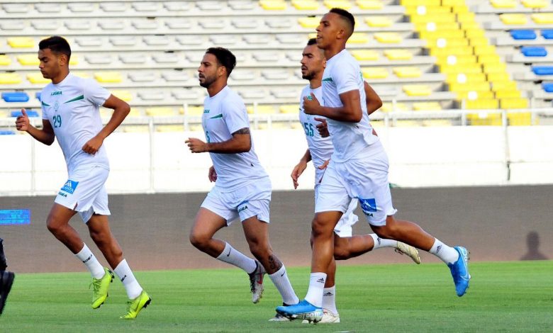 حصة تدريبية أولى للرجاء بوجدة