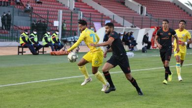 Photo of فيديو.. بركان يُسقط السريع بثلاثية