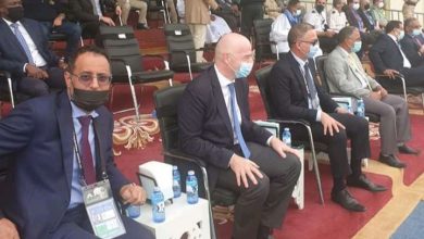 Photo of رئيسا الجامعة و”فيفا” يتابعان مباراة الأشبال ضد غامبيا من الملعب