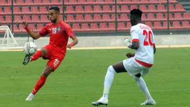 Photo of الشيبي: سعيد جداً بتواجدي في لائحة الأسود وأشكر الركراكي على ثقته