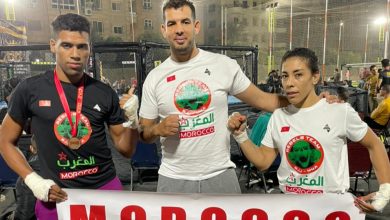 Photo of البطلة أسماء أعباش أول مغربية تتوج بلقب شمال إفريقيا لبطولة EFC