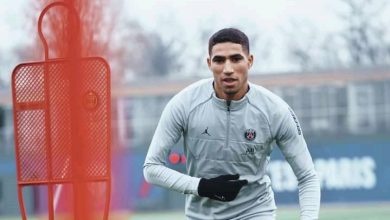 Photo of حكيمي يستعيد عافيته وينخرط في التدريبات الفردية