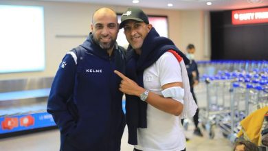 Photo of حجي يرحب ببعثة المصري البورسعيدي في المغرب ويشيد بمستواهم في كأس “الكاف”