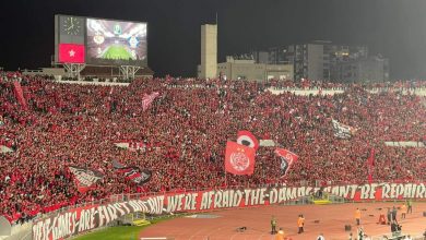 Photo of فيديو خاص.. جماهير الوداد: مكتهمنا لا بلوزداد ولا الأهلي لكيهمنا هو نجيبو العصبة