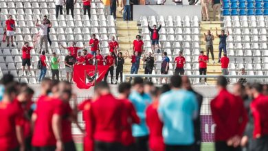 Photo of جماهير الأهلي تدعم لاعبي الفريق من مدرجات العربي الزاولي