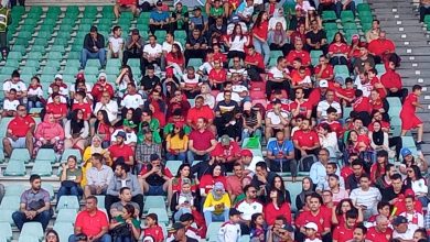 Photo of فيديو.. تفاعل كبير للجماهير المغربية في المدرجات مع أغاني الجوق الوطني