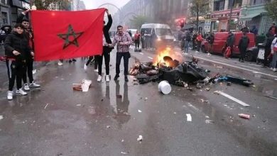 Photo of صور.. أحداث شغب خطيرة ببروكسل بعد فوز الأسود على بلجيكا