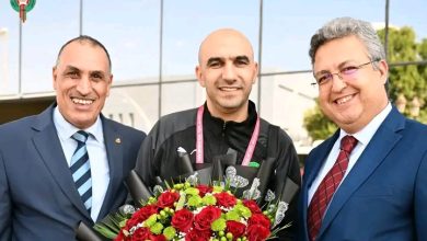 Photo of صورة.. بعثة المنتخب الوطني تصل للإمارات قبل مواجهة جورجيا