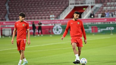 Photo of فيديو.. ثلاثي الأسود النصيري وحكيمي ومزراوي في حصة للجري الخفيف