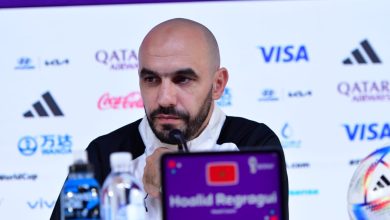 Photo of الركراكي: تعجبني شخصية لويس إنريكي