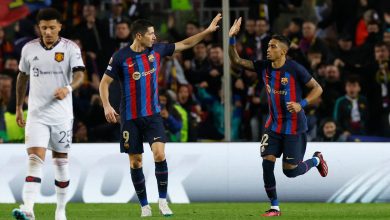 Photo of فيديو.. مانشستر يونايتد يفرض التعادل على برشلونة في الكامب نو