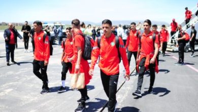 Photo of بالصور.. بعثة الأشبال تحل بالجزائر استعدادا لكأس أمم إفريقيا