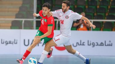 Photo of بسداسية في مرمى لبنان.. أسود القاعة يتأهلون لربع نهائي كأس العرب