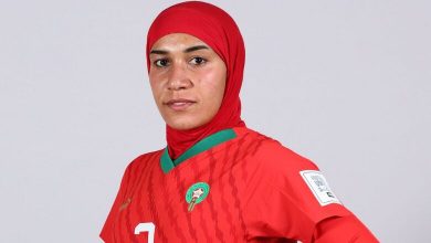 Photo of لاعبة المنتخب النسوي نهيلة بنزينة أول لاعبة ترتدي الحجاب في مونديال السيدات