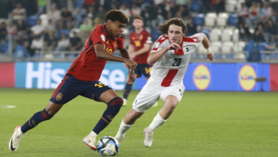 Photo of لامين يسجل في أول ظهور له مع منتخب إسبانيا