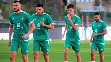 Photo of الأسود يخوضون آخر حصة تدريبية بالمغرب قبل السفر للكوت ديفوار