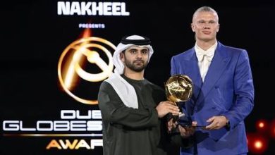 Photo of هالاند يتوج بجائزة “غلوب سوكر” لأفضل لاعب في العالم