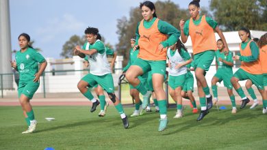 Photo of تداريب مكثفة للمنتخب النسوي لمواجهة الجزائر