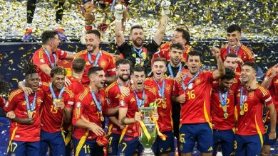 Photo of “يويفا” يتهم رودري وموراتا بعد احتفالهما المثير للجدل بفوز إسبانيا بكأس أوروبا