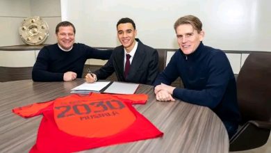 Photo of بايرن ميونخ يحصن نجمه الشاب موسيالا بعقد طويل الأمد