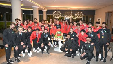 Photo of الجامعة تحتفي بأبطال إفريقيا لأقل من 17 سنة