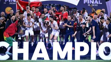 Photo of فيديو.. مراسم تتويج نهضة بركان بلقب كأس الكاف