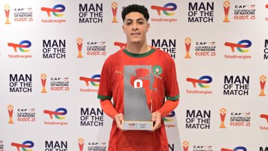 Photo of “كاف” يختار الصداق أفضل لاعب في مباراة المغرب ومصر