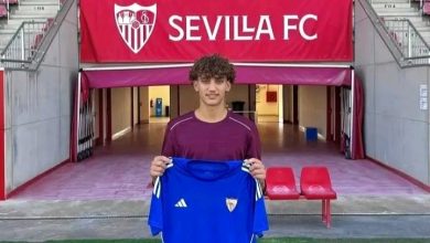Photo of صور.. إشبيلية يقدم أزواغ بقميصه الرسمي