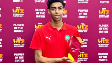 Photo of بلعروش ينال جائزة أفضل لاعب في مباراة المغرب وأمريكا