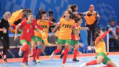 Photo of المنتخب النسوي لكرة القدم داخل القاعة ينهي تحضيراته لمواجهة إسبانيا